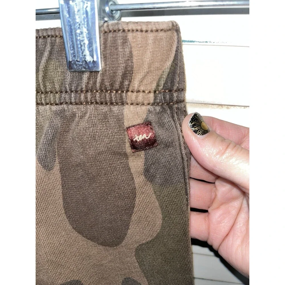 Tea Collection Sz 8 Camouflage French Terry Pockets Boys Pants